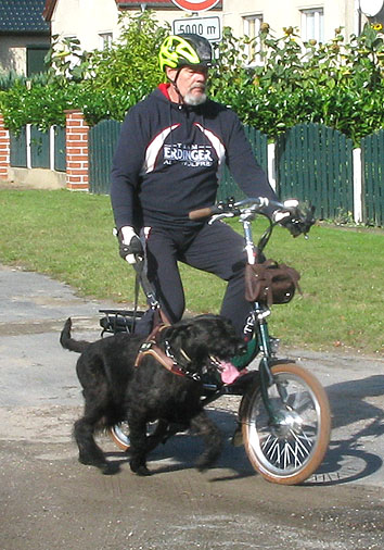 Burkhard Thurau & Yoda vom Nordexpress
